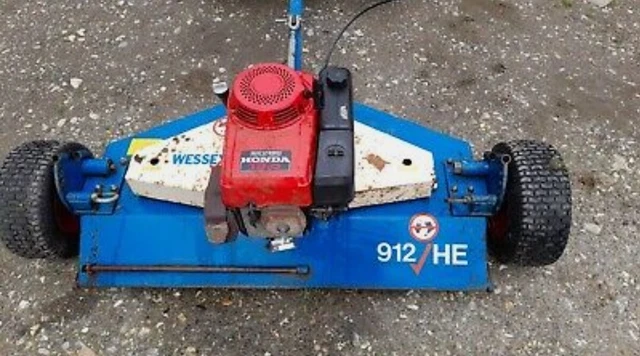 WESSEX 912 ATV Mower, Honda GXV390 Engine £1,200.00 - PicClick UK